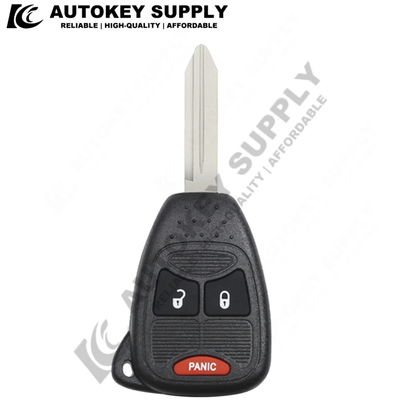 Autokeysupply AKCRS113 2+1/3+1/5+1 Przycisk Pilot zdalnego sterowania Obudowa kluczyka samochodowego do Jeep Chrysler