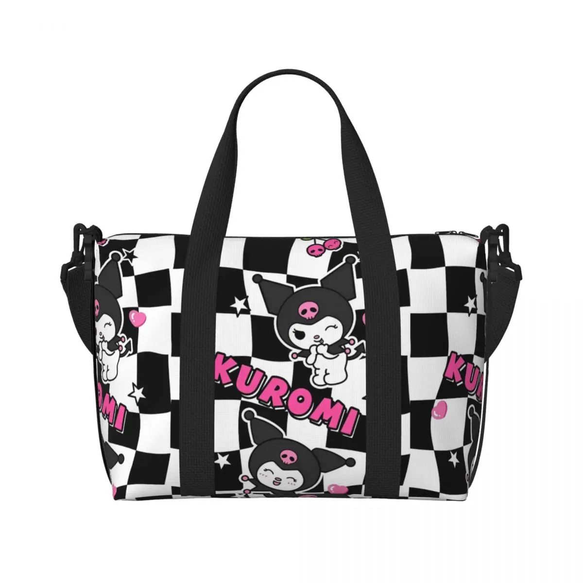 

Trendy Kuromi Women Tote Bag for Vocation Large Crossbody Bag for Party