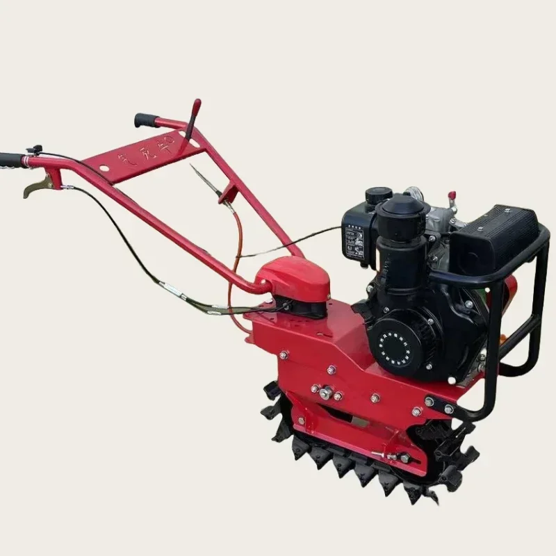 

China factory direct sale mini tiller plowing ditching ridge making wholesale low price tiller