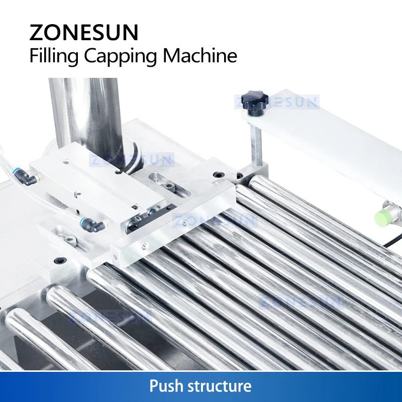 Zonesun-máquina de llenado y tapado de cubo de pintura, equipo de embalaje de cubo de pintura de 5 galones, relleno a prueba de explosiones, ZS-AFC22