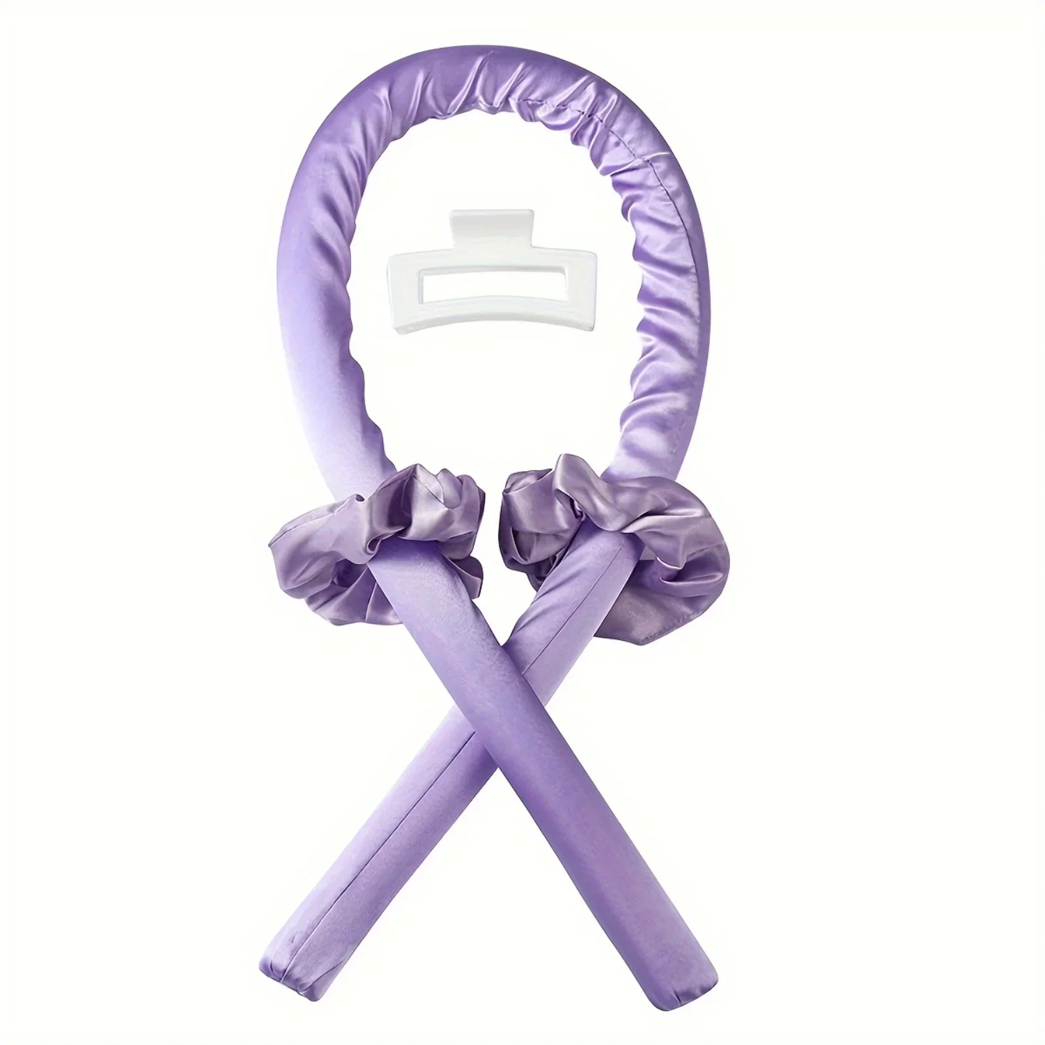 Modeladores de cabelo sem calor para cabelos longos, sem calor, haste de ondulação, faixa de cabeça, cachos sem calor para dormir durante a noite, faça você mesmo, estilo de cabelo preguiçoso