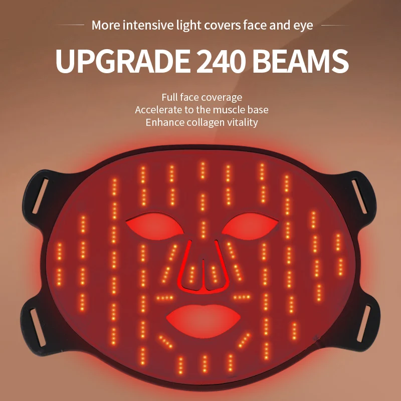 Silicone LED face mask (listing 1472), view 4