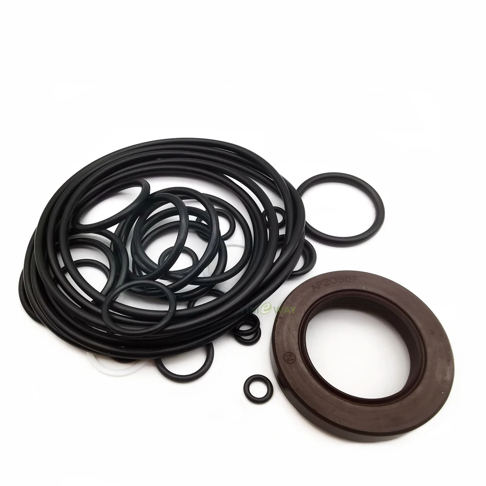 Hydraulic Motor Part Seal Kit for Repair M5X160 M5X180 Kawasaki Swing Motor Piston Motor Seals Service Kits O-Ring Power Seal
