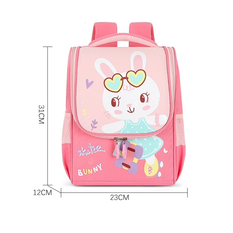 Imagem -05 - Bonito Rabbite Bebê Meninas Mochilas Novo Jardim de Infância Schoolbag Criança Crianças Mochila Meninos dos Desenhos Animados Bolsas de Escola