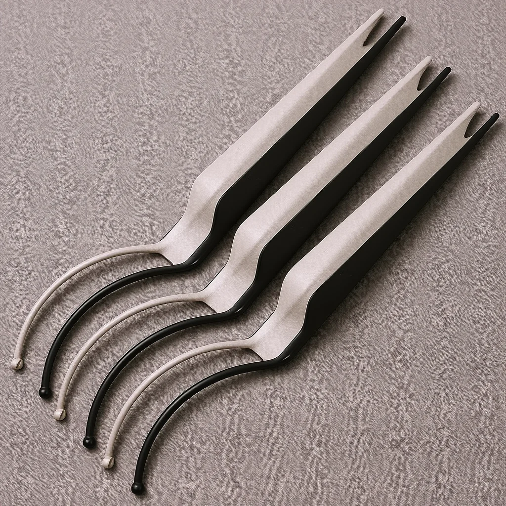 6Pcs Wimpern Pfropfen Werkzeug Set Robuste Gefälschte Wimpern Display Rack Anpassbare Kurve Make-Up Liebhaber Geschenk Transparent Schwarz Combo