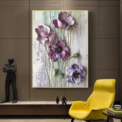 Scandinavian Modern Fashion Wall Art Abstract Vintage Floral HD Canvas Poster Prints Home Bedroom Living Room Decoration