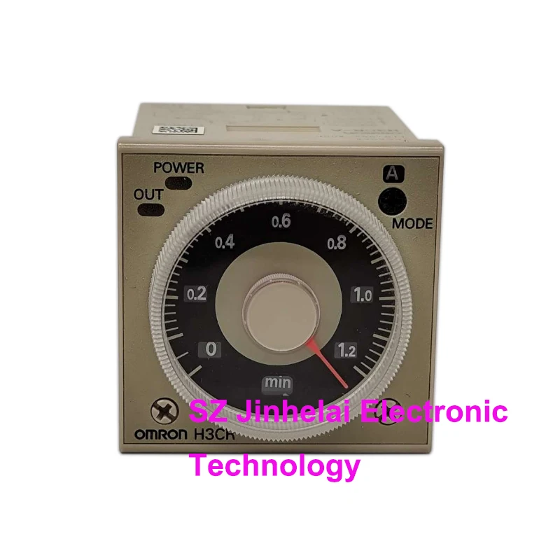 100%New and Original OMRON H3CR-A H3CR-F H3CR-F8N TIME RELAY 100-240VAC or 12-48VDC Adjustable Timer Switch Relay