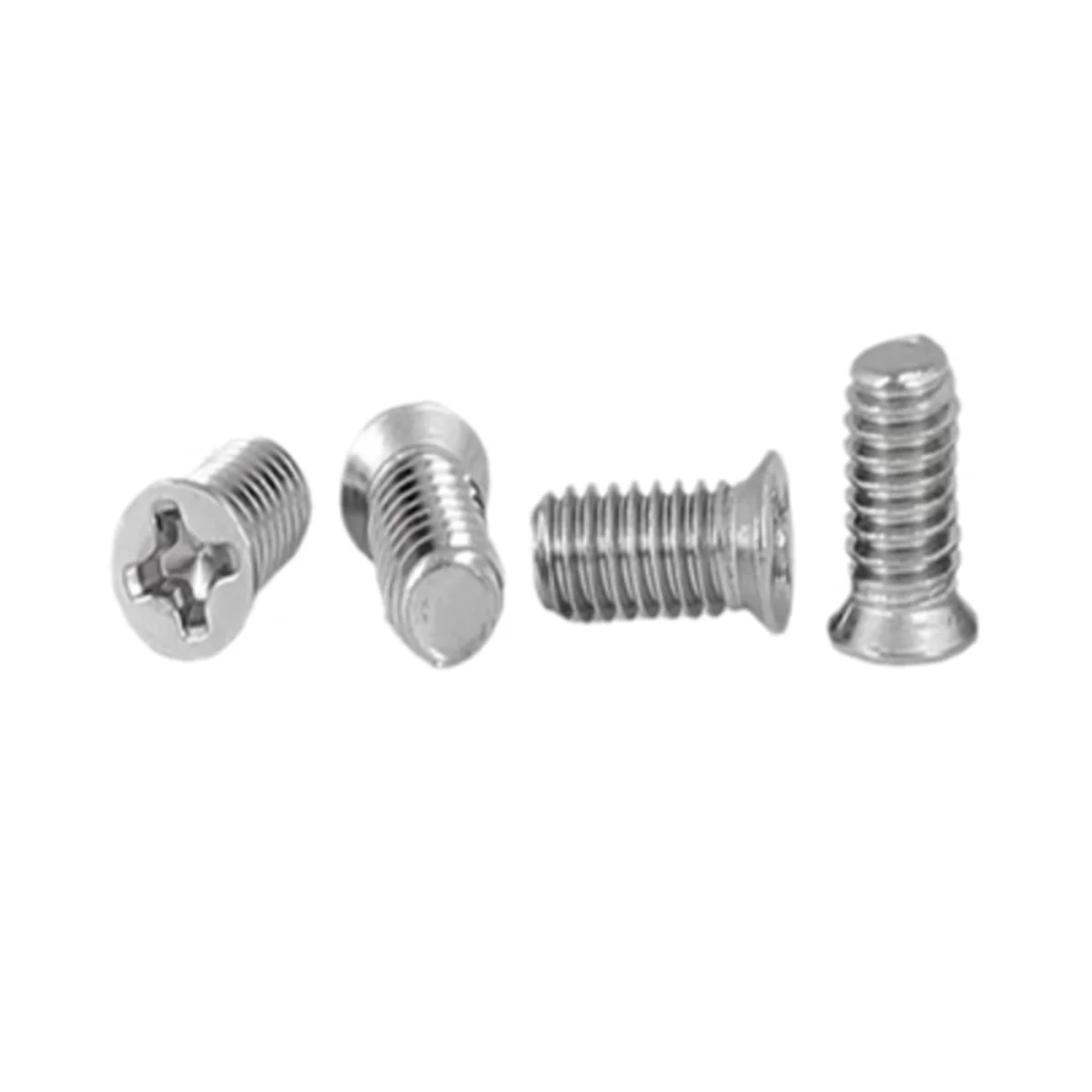 M3M4 304 Stainless Steel Small Head Diameter Thin Countersunk Cross Recessed Non-Standard Screw