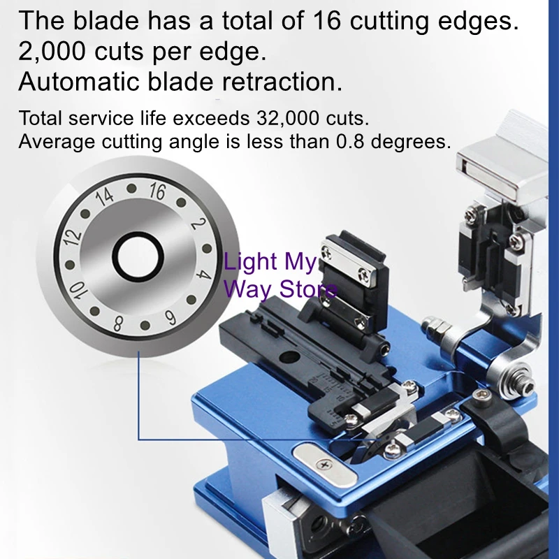 Fiber Optic Cutters, Cold Splicing and Fusion Splicing Tools, High-Precision Blades, Telecom-Grade Network Cable Tools