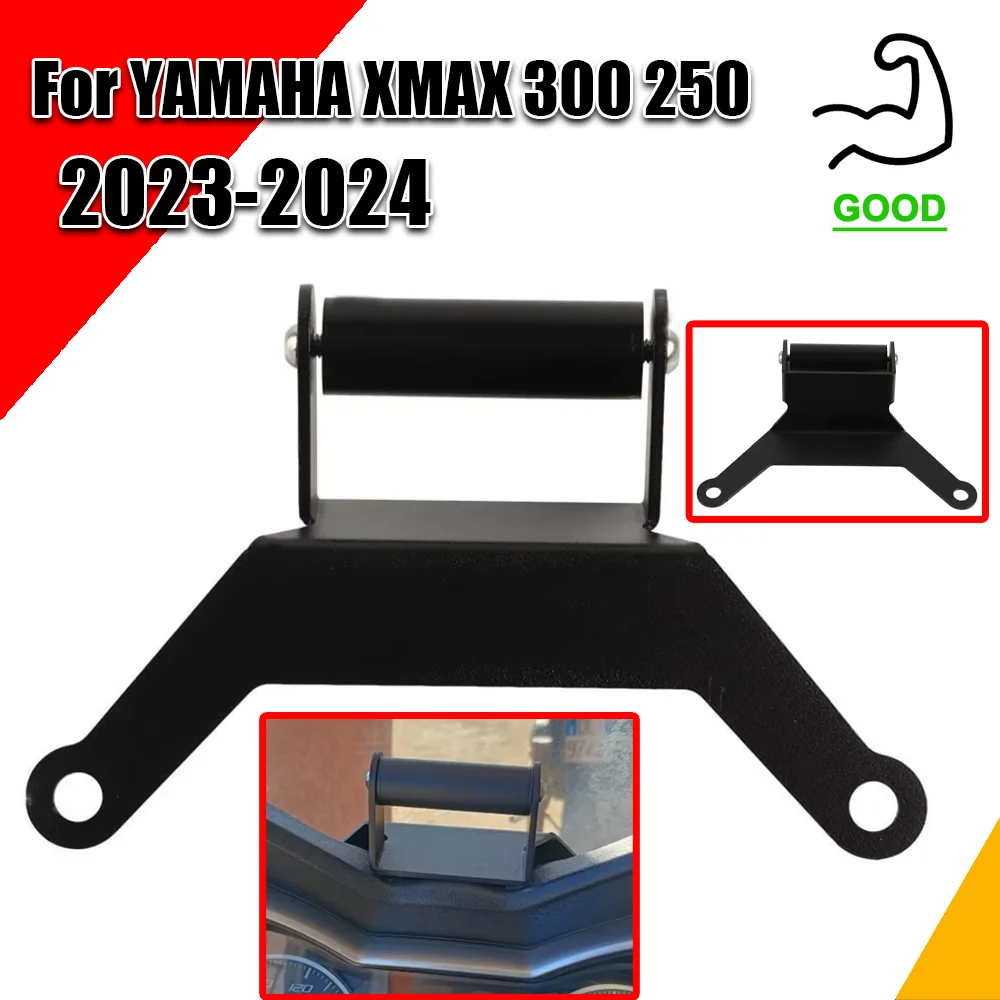 

Аксессуары для мотоциклов, держатель на руль смартфона, держатель GPS-навигации для Yamaha XMAX X-MAX 300 250 XMAX 300 2023 2024