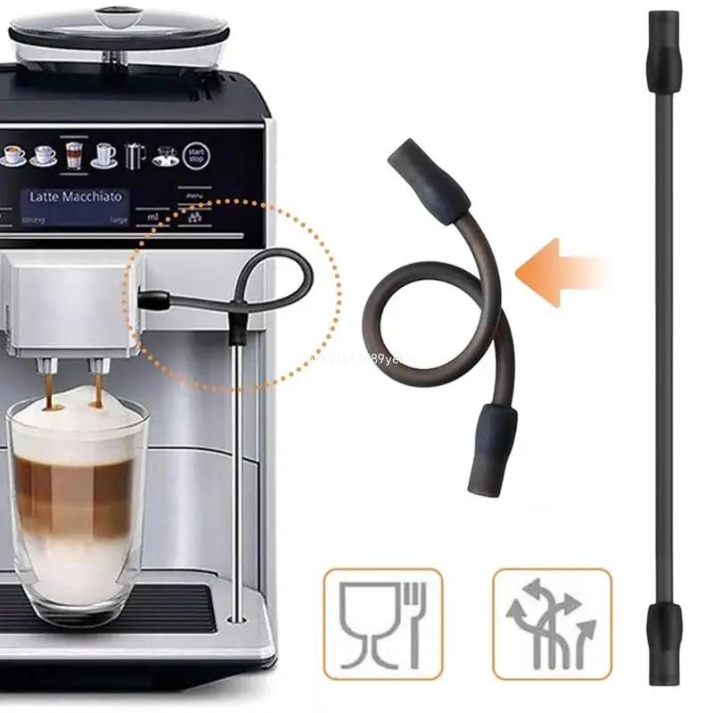 Tubo per latte ricambio per macchina da caffè Tubo per latte per montalatte Parte ricambio adatta per macchine da