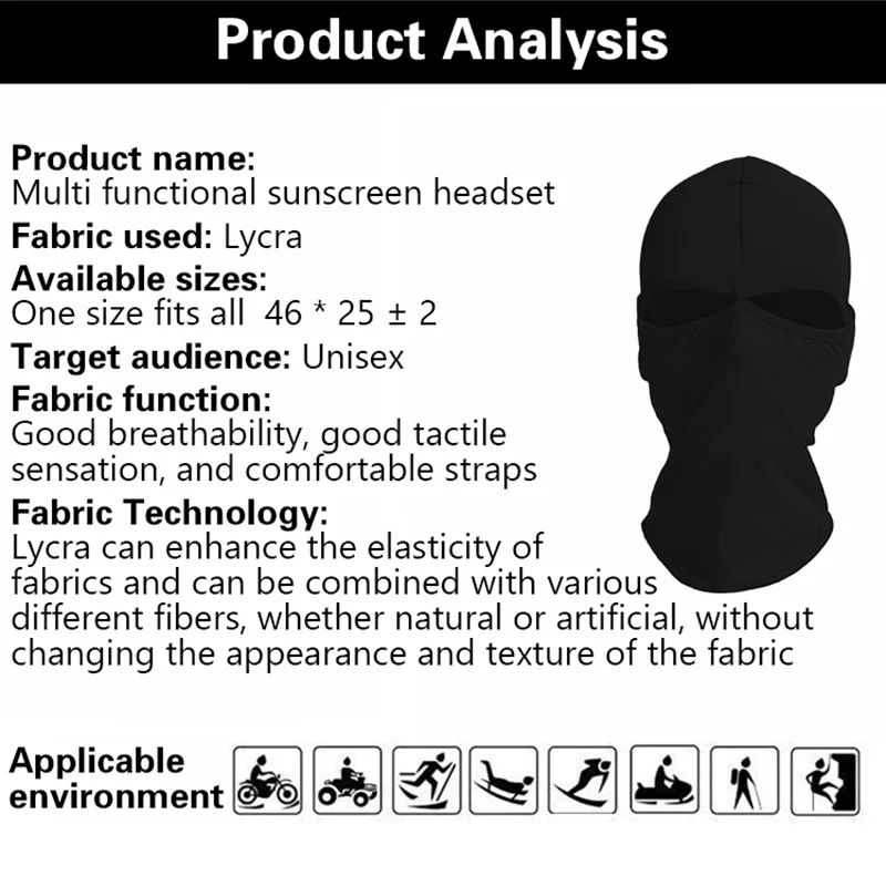 كامل غطاء الوجه قبعة بالاكلافا قبعة القوات الخاصة التكتيكية CS الشتاء التزلج ركوب الدراجات قبعة الرياضة في الهواء الطلق قناع الوجه الدافئ #3