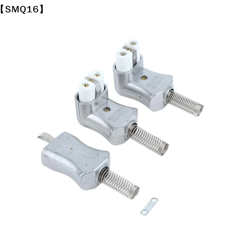 Aluminum Shell Band Heater Plug T727 High Temperature Resistance Ceramic Socket With Spring For Electric Heating Coil【SMQ】