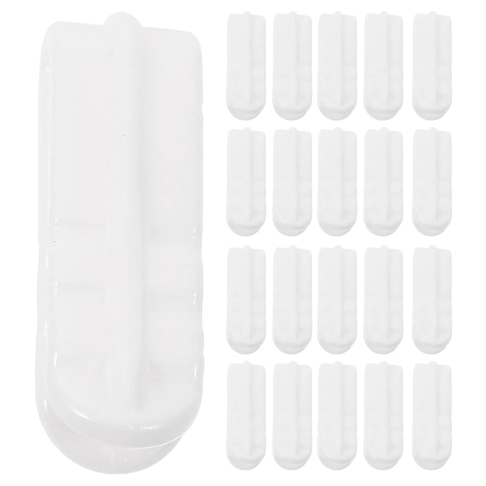 40Pcs Vacuum Storage Bag Clips Plastic Food Bag Sealing Clip Set Sliding Grip Clamp Leakproof Fresh Keeping Multifunctional Home