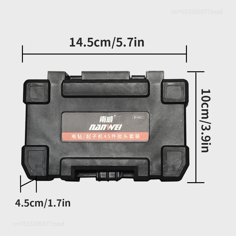 Xiaomi-NANWEI Multifunction Screwdriver Case Kit, Home Ferramenta de Trabalho, Bits Parafuso, Combinação de Reparação, Deluxe Edition, Acessório