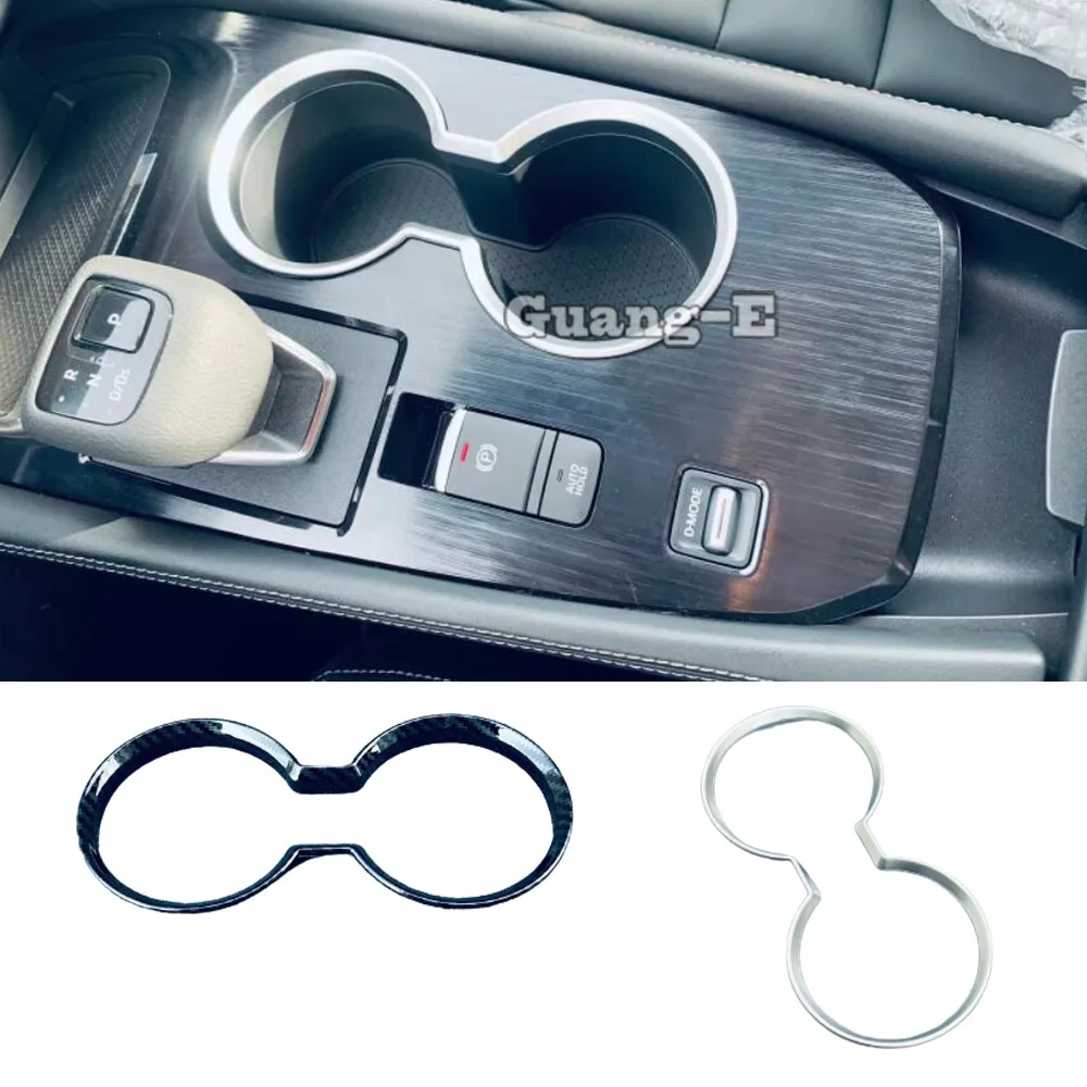 For Nissan X-trail Xtrail Rogue T33 2021 2022 2023 2024 2025 ABS Plastic Car Center Console Water Cup Holder Cover Trim Frame