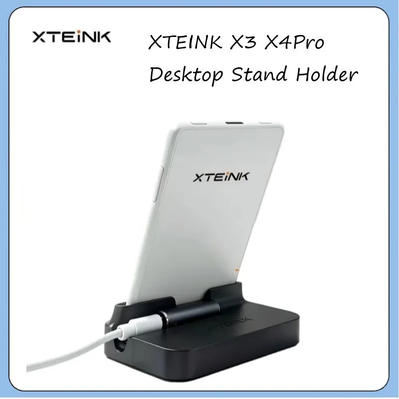 XTEINK X3 X4‑Pro E‑Reader Magnetyczna Stacja Dokująca Adapter Ładujący Type-C do Pin Uchwyt Biurkowy Stabilna Antypoślizgowa Podstawa Prezent