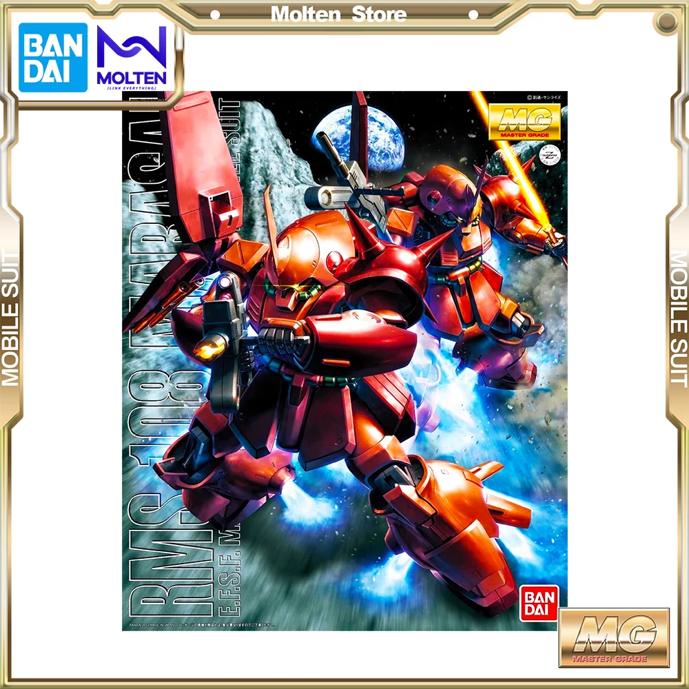 

BANDAI MG RMS-108 Marasai 1/100 Scale Mobile Suit Zeta Gundam Gunpla Model Kit Assembly/Assembling Anime Action Figure