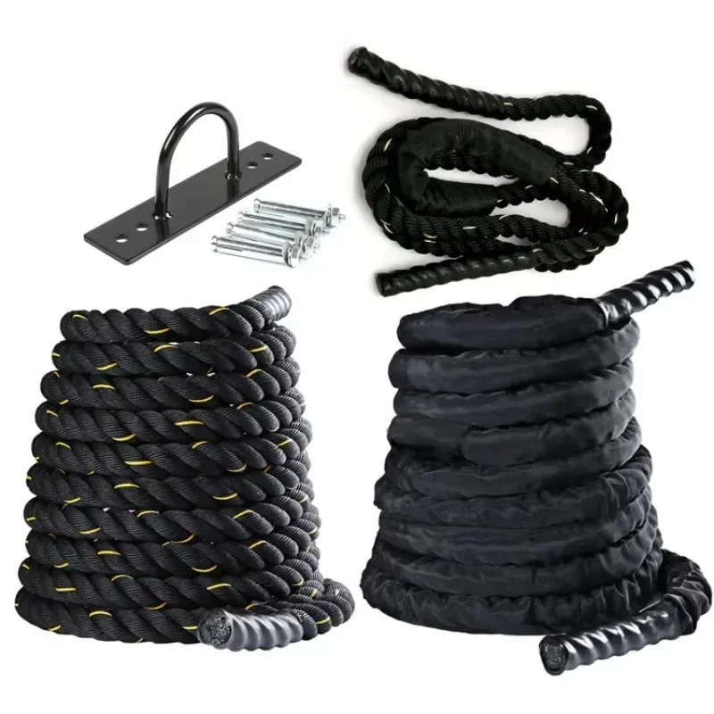 Household Thick Heavy Battle Jump Rope Multi Specification Selection Ideal For Indoor Full Body Fitness Workout
