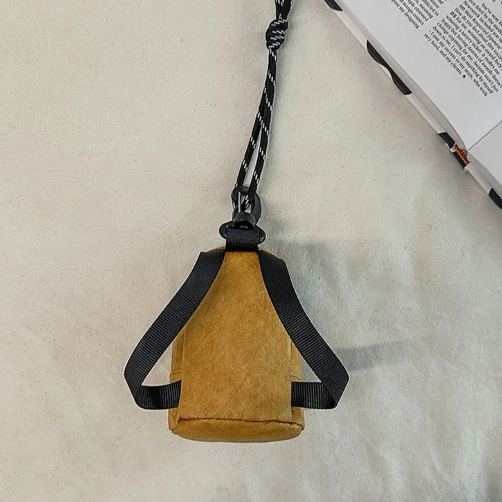 Waterproof Men Coin Purse Pendant Mountain Keychain Korean Ins Style Small Storage Bag Nylon Lightweight Men Mini Wallet