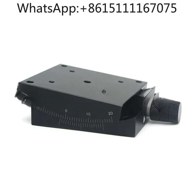 X-axis Fine-tuning Platform Angle Table GFG60 Tilt Table Radian Displacement Table XY Axis Manual Displacement Platform Sl