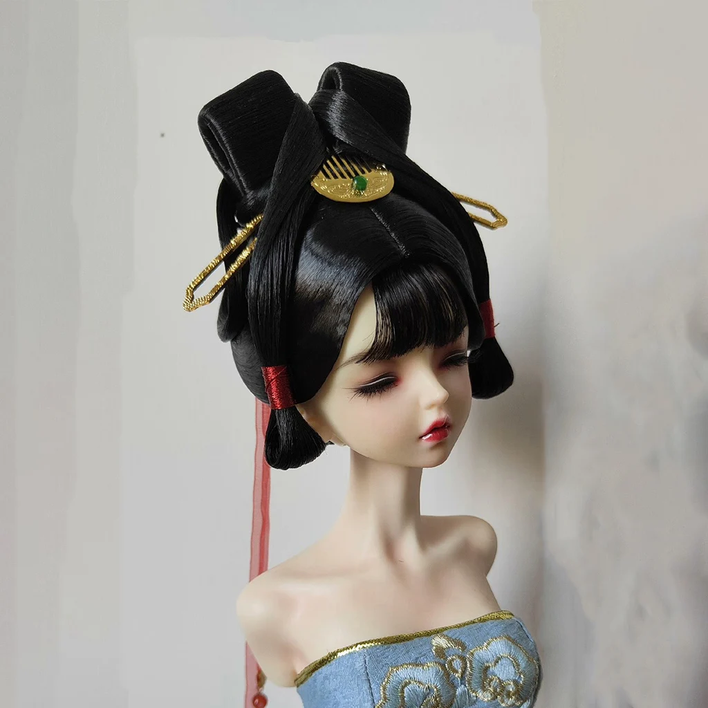 1/6 1/4 1/3 scala Costume antico BJD parrucca Hanfu fata capelli parrucche retrò per BJD/SD YOSD MSD SD13 ragazza SSDF accessori per bambole C2278