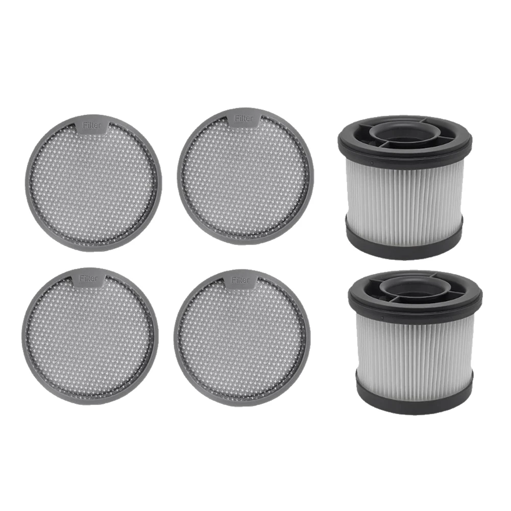 6 pçs filtro e filtro de algodão para dreame z10/z20 estação varrendo robô acessórios robô mais limpo peças replacementm14k
