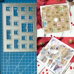 Lucky Goddess Metal Cutting Dies Advent calendar Diy Scrapbooking Photo Album Decorative Embossing Paper Card Crafts