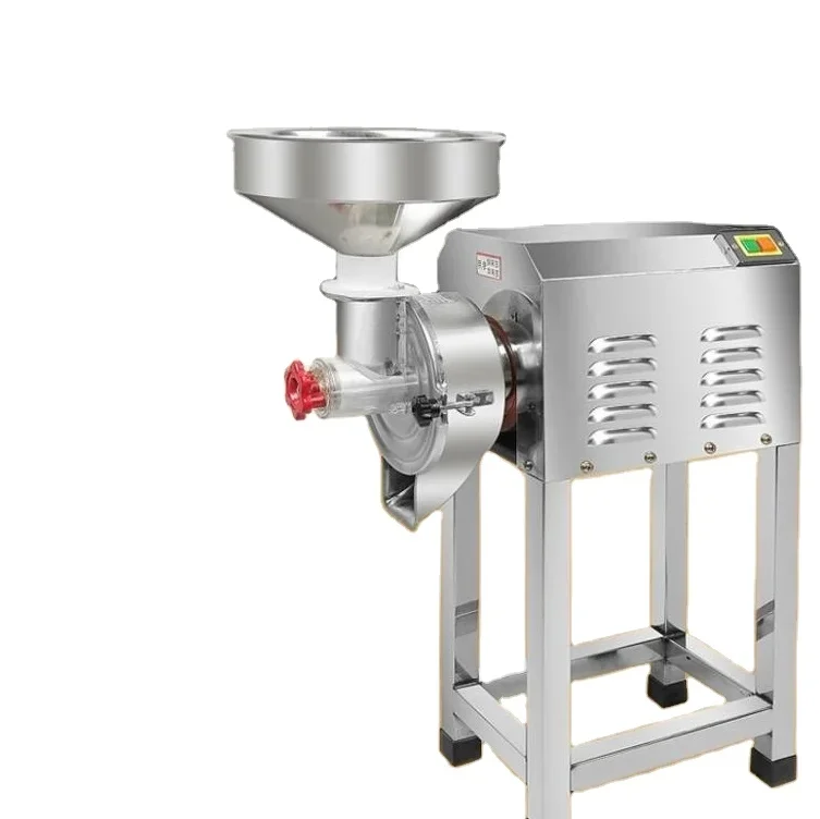 Dry And Wet Stainless Steel Granulator Equipment Sesame Peanut Butter Manufacturing Grinder