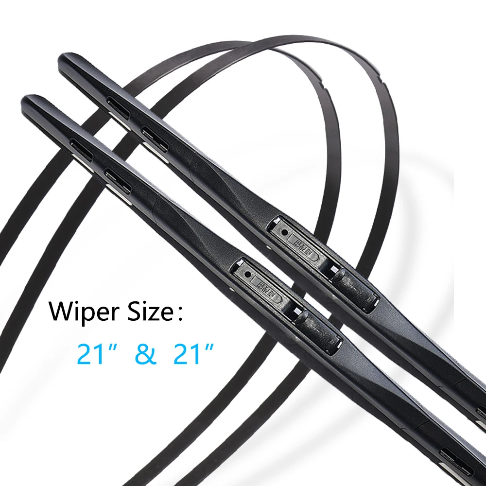 For Toyota HiAce H200 RegiusAce Van 2004~2019 Front Rear Window Wiper Blades Brushes Windshield Windscreen Cleaning Accessories