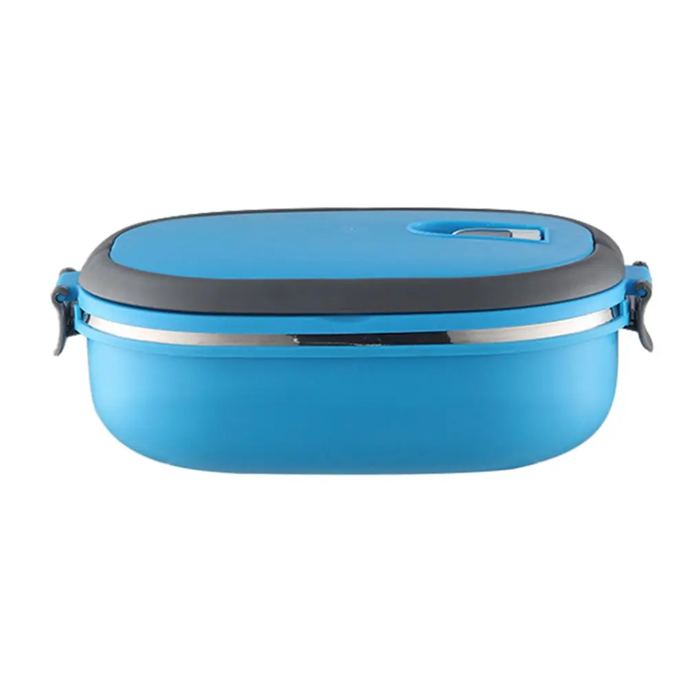 Stainless Steel Square Lunch Box Sealed Insulation Bento Box Lunch Box Canteen Large Capacity Lunch Box Portable Thermal Box