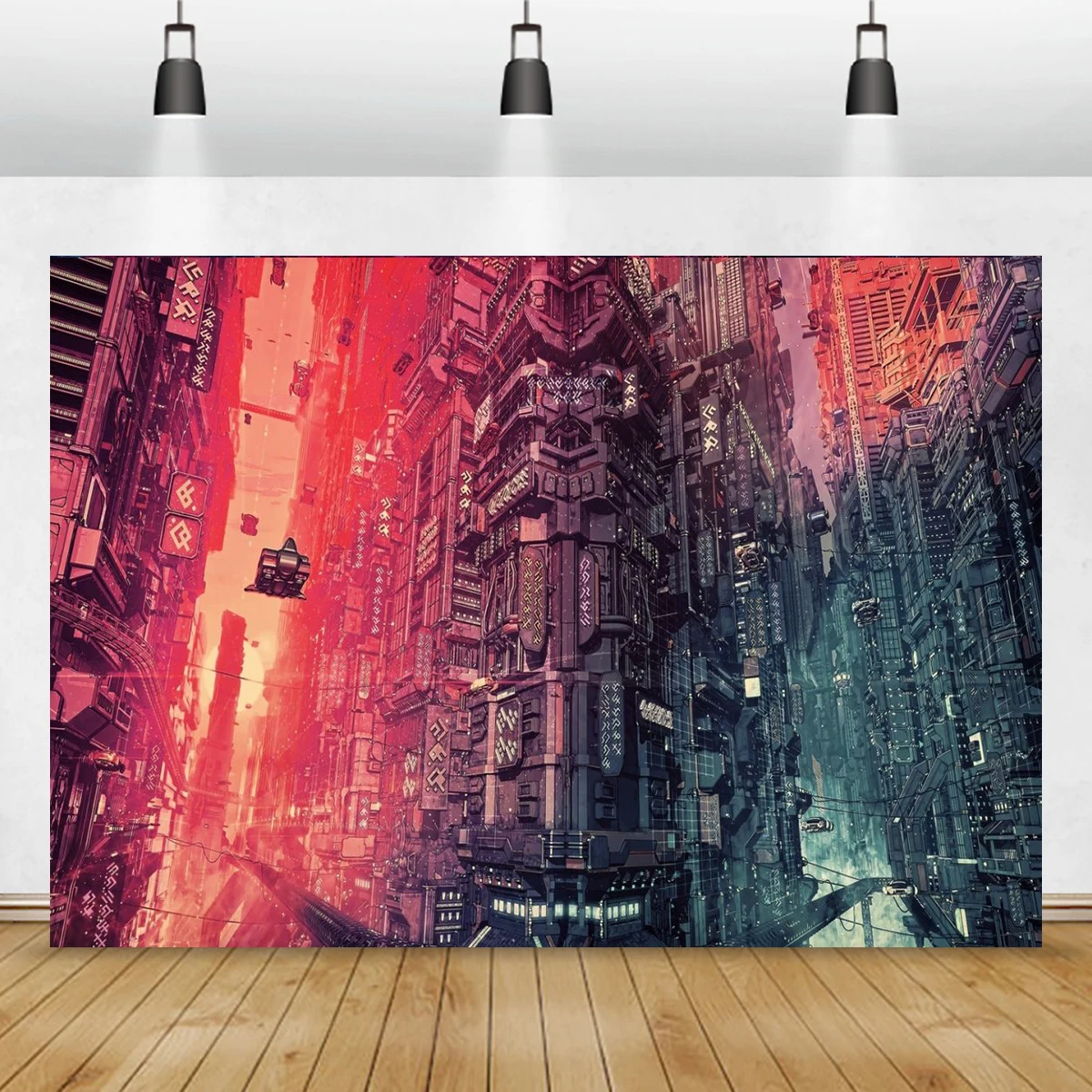 Cyberman Digtal Music Backdrop Future World Photography Adult Birthday Party Decor Background Live House Background Show Banner