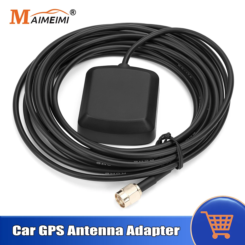 BLE 5.4 Bluetooth-compatible GPS Odometer Speed Sender SMA Male Plug For Car Radio Stereo GPS Receiver Navigation System Adapter