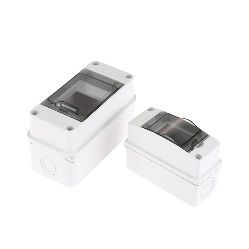 Outdoor Waterproof Electrical Distribution Box Circuit Breaker MCB Power Plastic Junction Wire Box  Power Supply