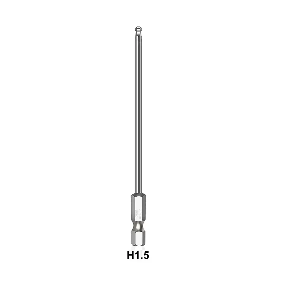Lot De 2 Embouts Tournevis à Bille – Hexagonale 1/4″, Queue Hex 3,9″, Sourcing Map