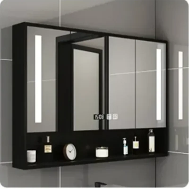 Bathroom Cabinet Storage Mirrors Corner Column Wc Furniture Drawer Locker Vanity Towel Bathroom Organizers Sink Base Shelf