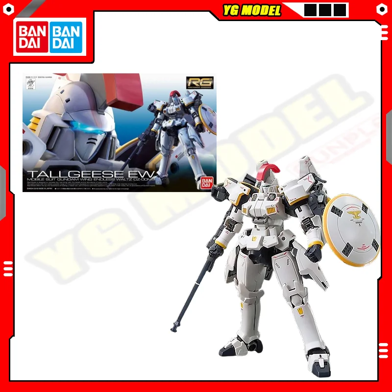 

BANDAI Gundam 1/144 RG Tallgeese EW Standard Model Kit Assembly Strike Unicorn Freedom Action Figures Model Original