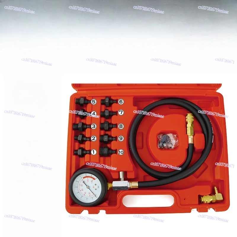 Automobile Oil Pressure Gauge Engine Oil Pressure Detection Gauge Hydraulic Oil Pressure Maintenance Instrument