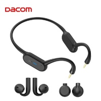 DACOM 2 in 1 Bone Conduction Earphones Dynamic Driver and Sport Bluetooth Headphone,IP66Waterproof,Noise Reduction,Bluetooth 5.0