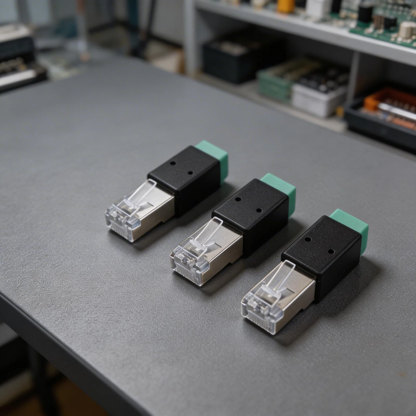 A to PIN4 plus B to PIN5 to RS485 adapter designed for seamless data transmission in industrial network systems