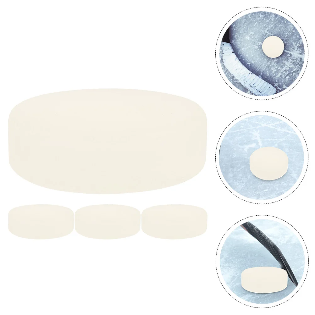 4 قطعة عفريت هوكي الجليد البلاستيكية لوازم التدريب تعزيز التصاق ممارسة عفريت للاستخدام الداخلي في الهواء الطلق الانزلاق السلس #6