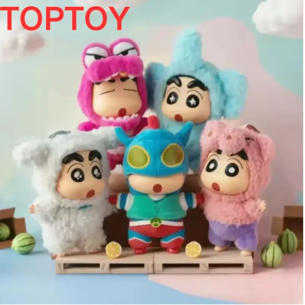 

Горячая TOPTOY карандаш Шин-Чан, костюм для вечеринки, серия, виниловая плюшевая слепая коробка, фигурки, загадочная сумка-коробка, подвески, модные игрушки, подарки