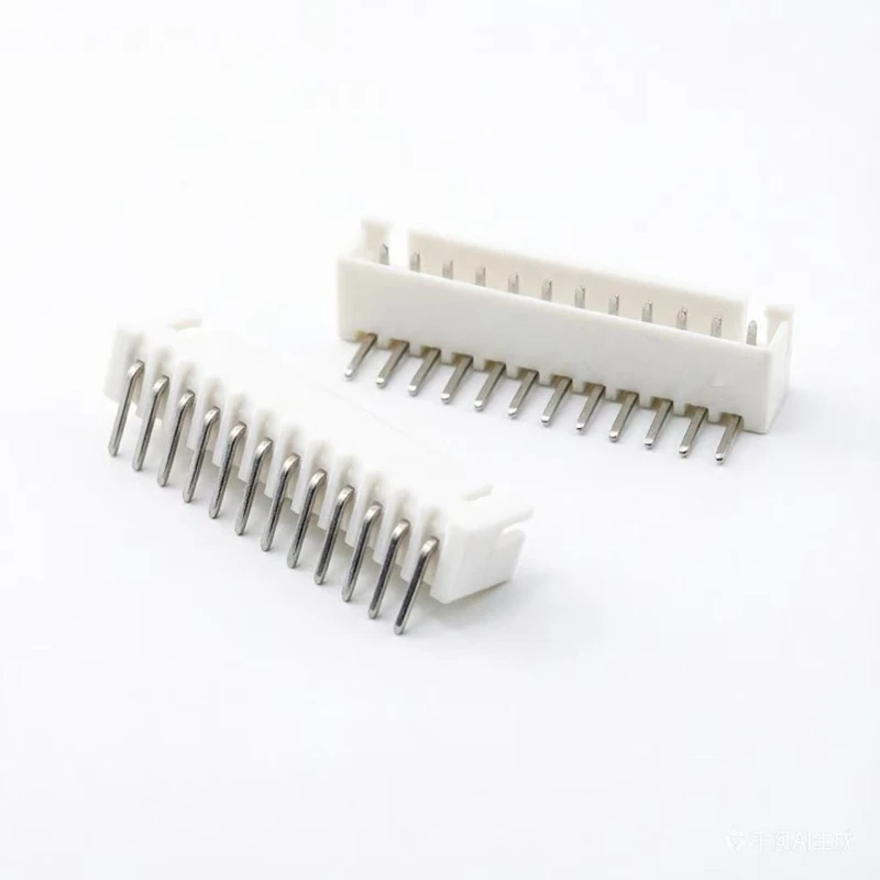40pcs XH 2-12pin 2.54mm Pitch Socket Connector Right Angle Pin Header Good Female Connector