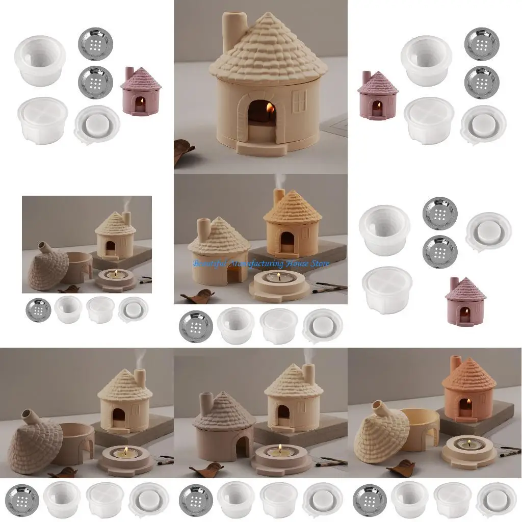 

E56A Flexible Silicone Art Mold For Handmade Resin Base Decorations And Creative DIY Projects