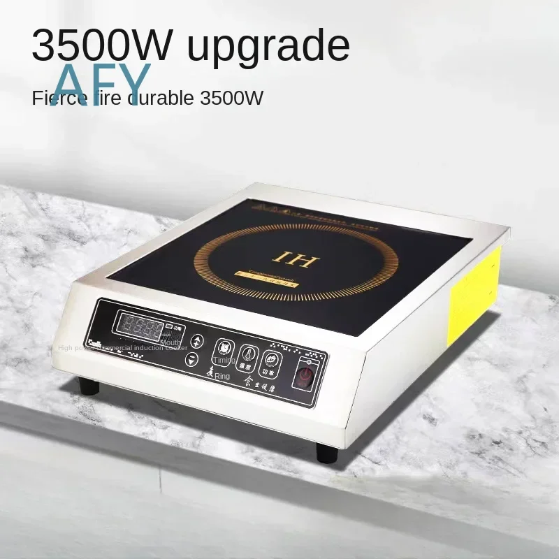 High Power Induction Cooker for Commercial Household Use Hot Pot Stir Fry Stove for Restaurant Canteen Electric Cooking Range