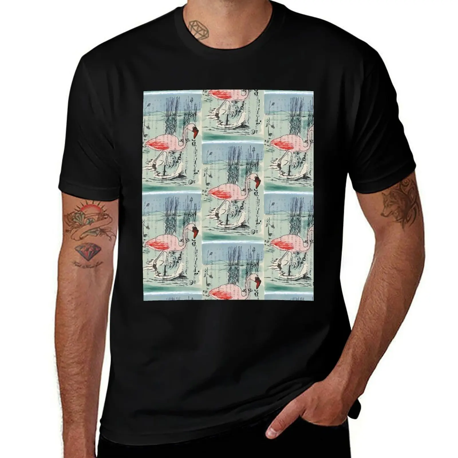 

Flamingo Fisher T-Shirt t shirts for man graphic cars t shirts for man graphic tees