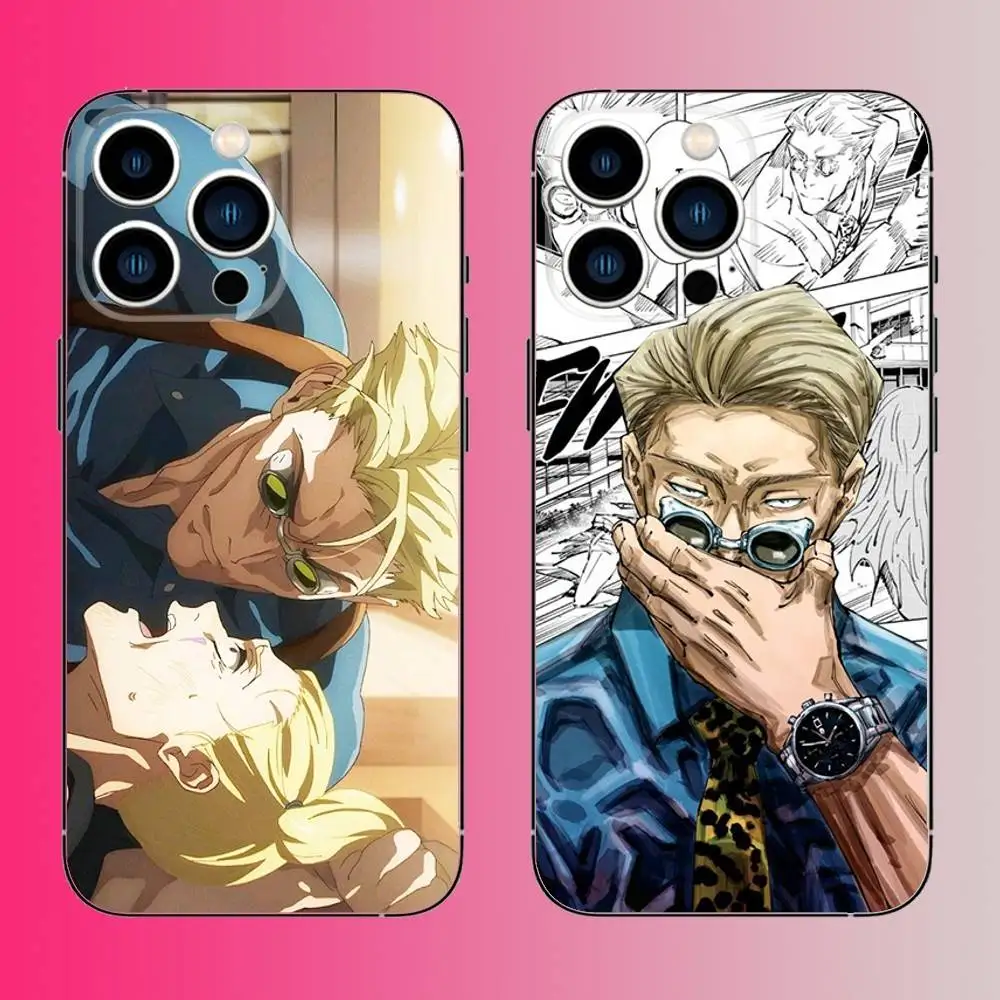 

Kento Nanami Phone Case For iPhone 16,15,14,13,12,11,Pro,Max,Plus,Mini,X,XS,XR,8,7,6,S,SE Soft Black Case