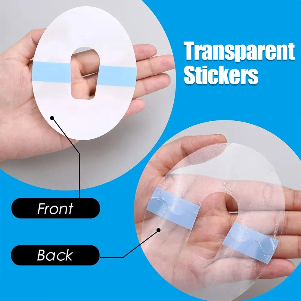 30-100pcs Shower Waterproof Patch Transparent Waterproof Adhesive Patches for Dexcom G6 Transparent Stickers