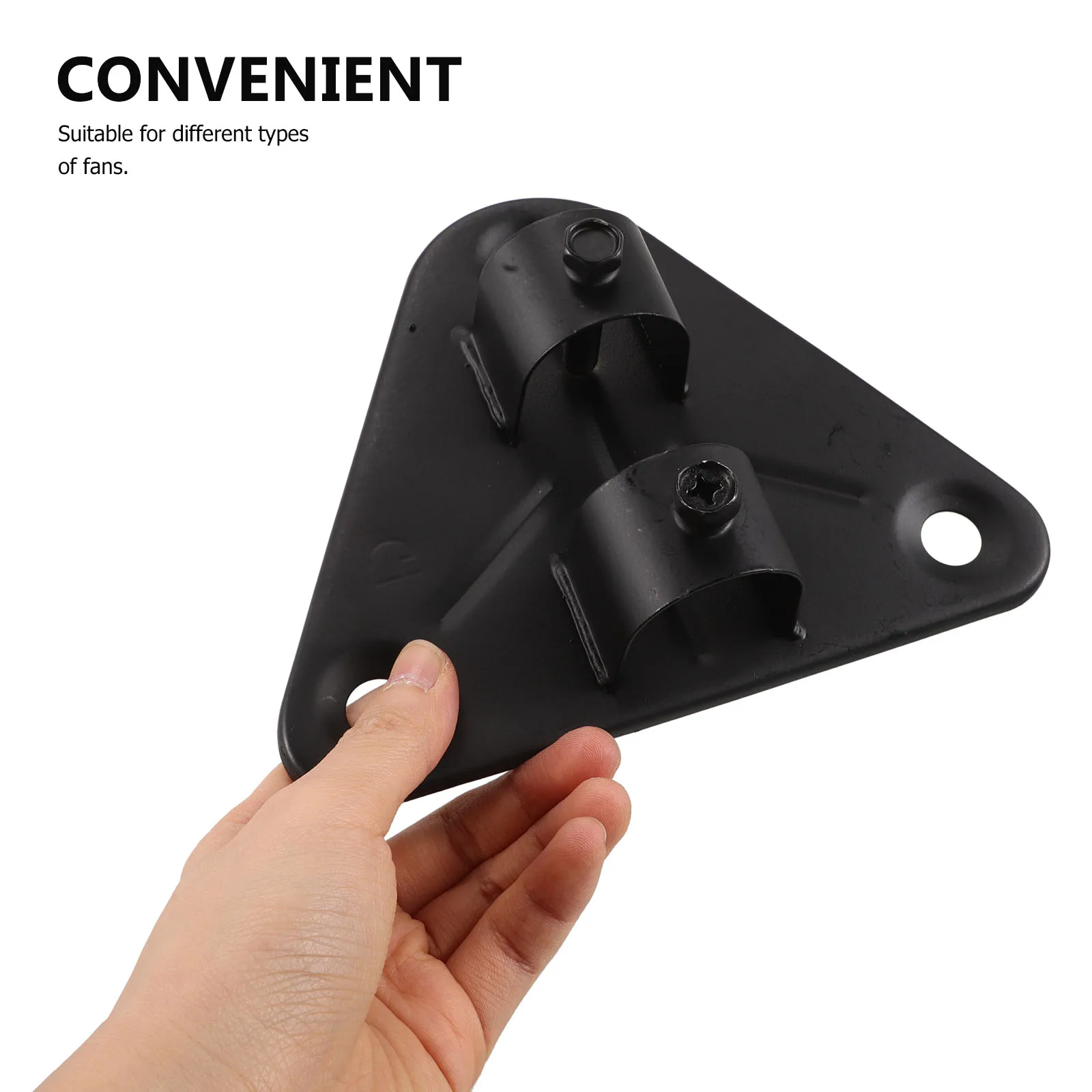 

Mount Base Electric Bracket Ceiling Fan Mounting Kit Spacesaving Design Sturdy Hardware Accessories Replacement