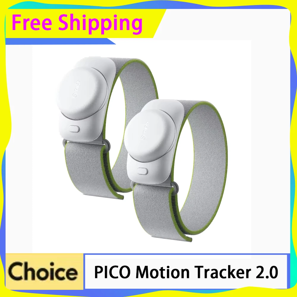 

PICO Motion Tracker 2.0 Generation Low latency Lightweight AI Full Body Somatosensory Tracking with Strap For PICO4Ultra MR